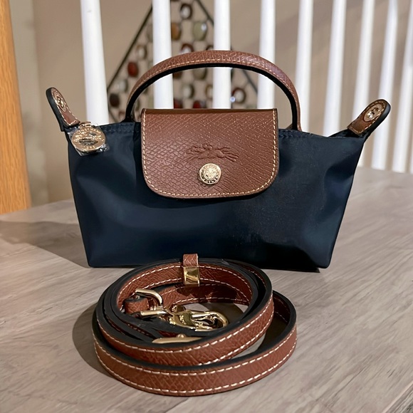 Longchamp Handbags - NWOT Longchamp Le Pliage Mini Top Handle Bag